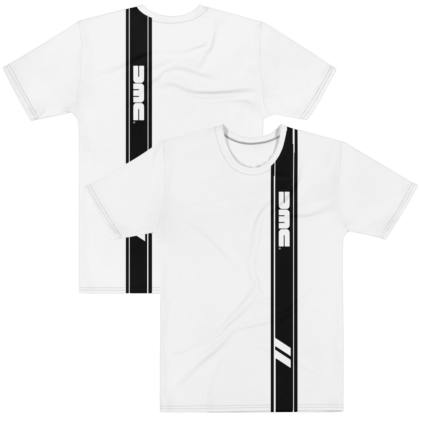 DeLorean Stripe T-Shirt (White)