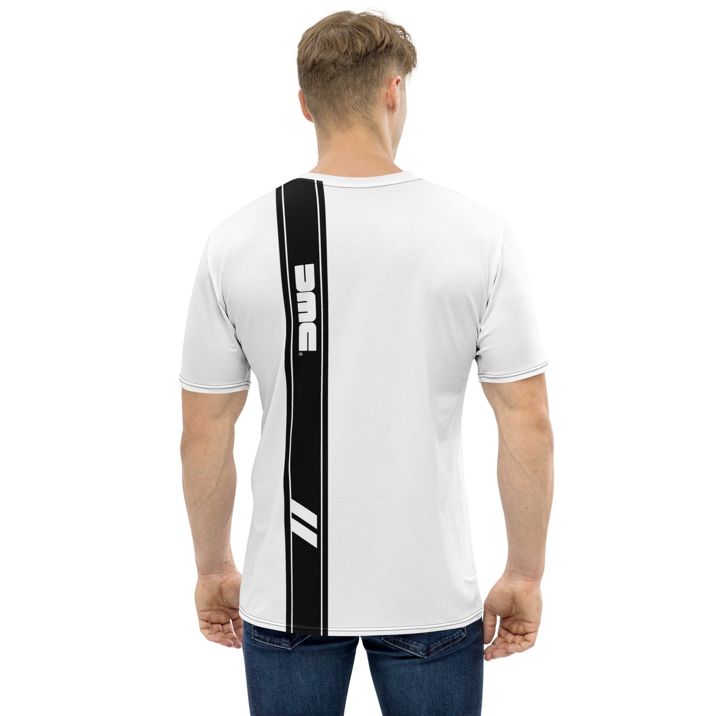 DeLorean Stripe T-Shirt (White)