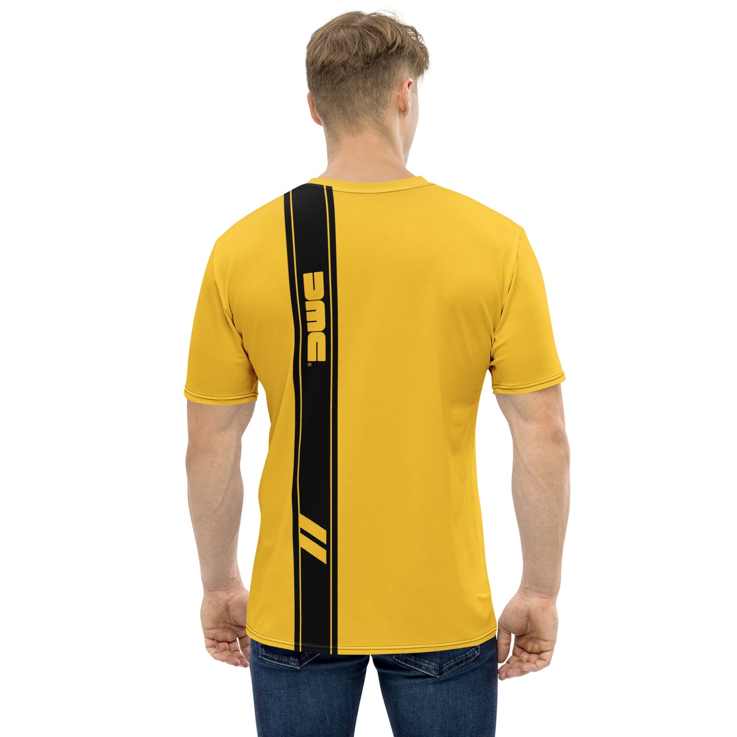 DeLorean Stripe T-Shirt (Yellow)
