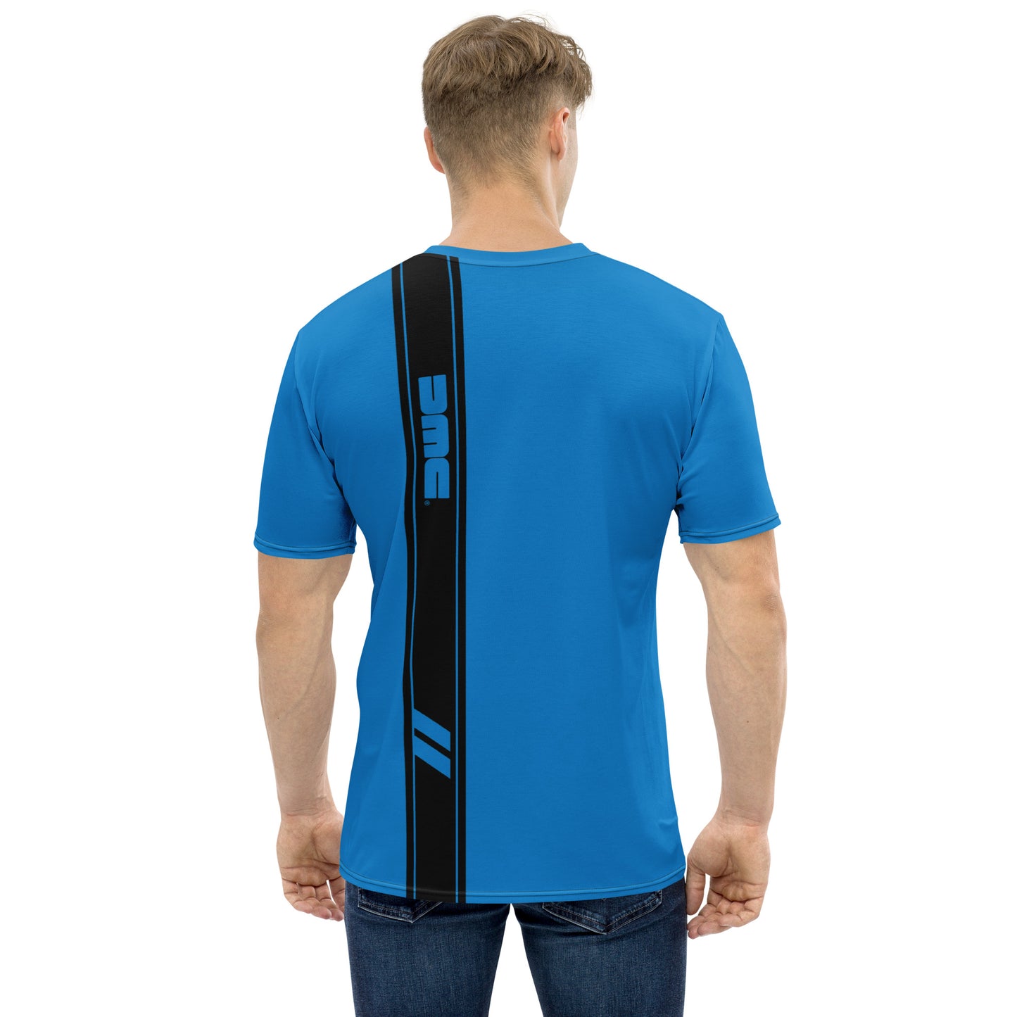 DeLorean Stripe T-Shirt (Blue)