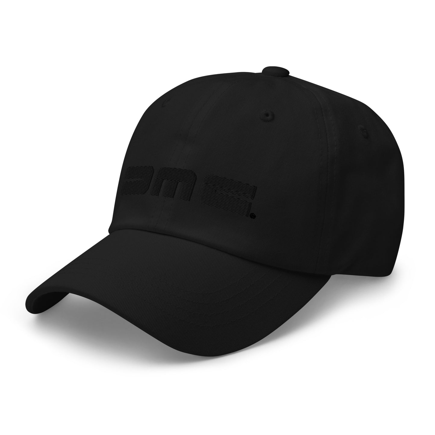 DMC Logo Dad Hat (Black Embroidery)