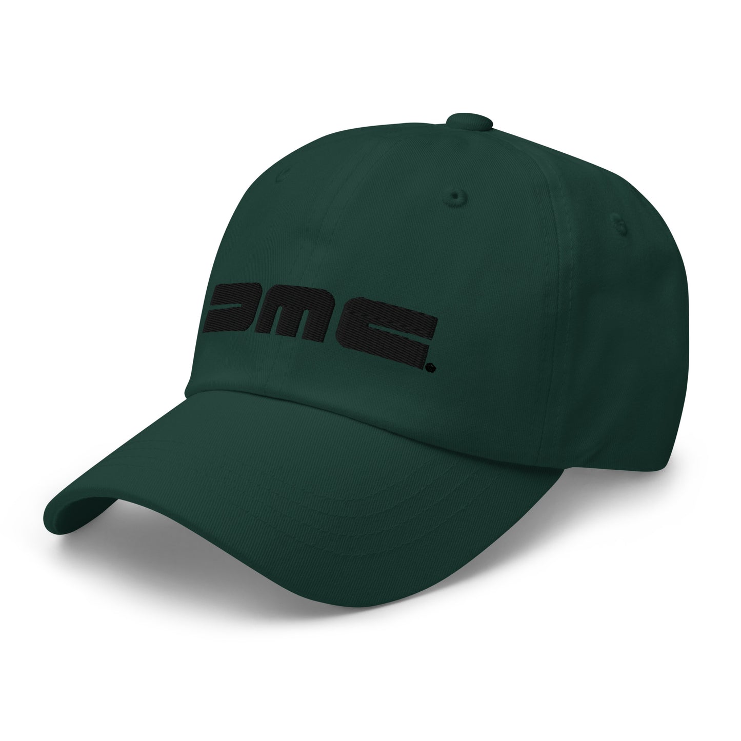 DMC Logo Dad Hat (Black Embroidery)