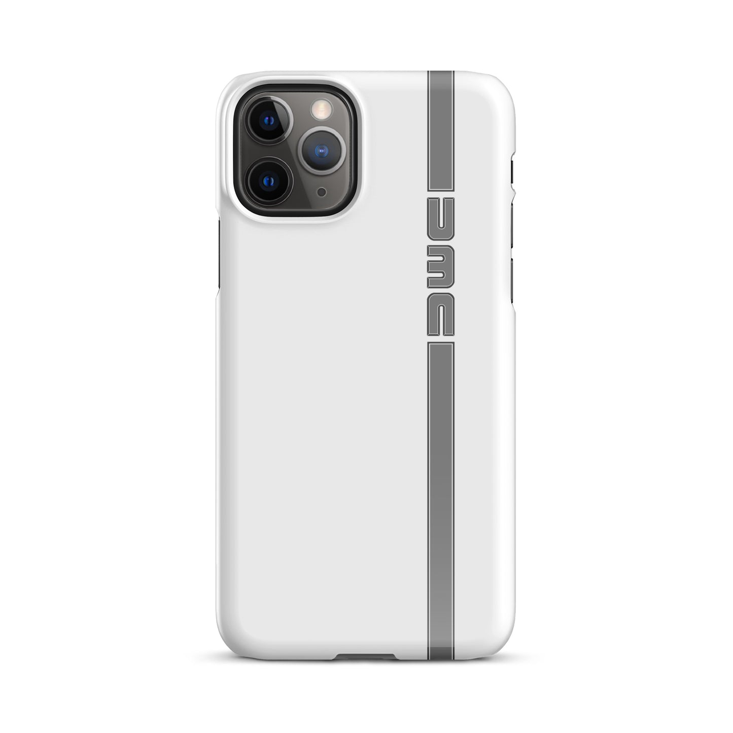 DMC Gray Stripe iPhone Case