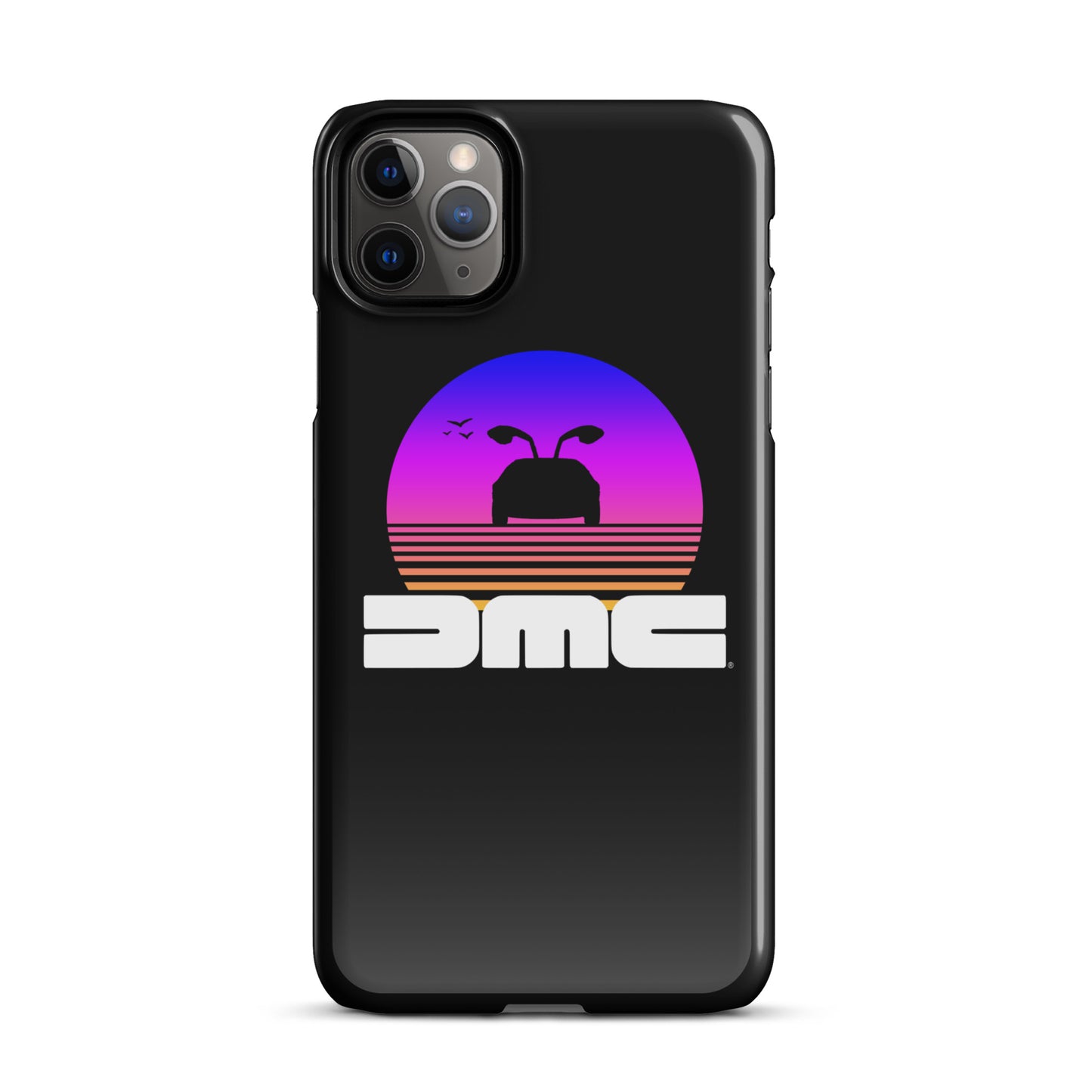 DeLorean Sunset iPhone Case