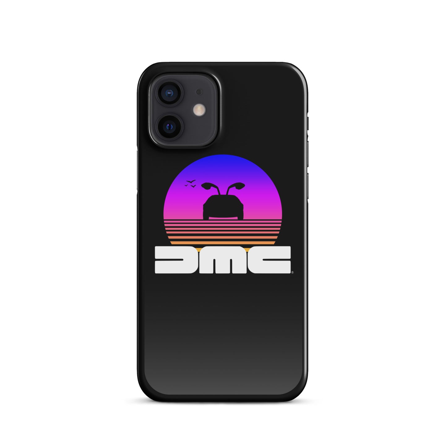 DeLorean Sunset iPhone Case