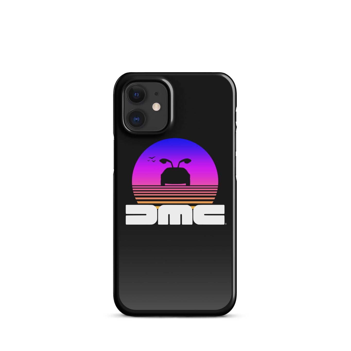 DeLorean Sunset iPhone Case