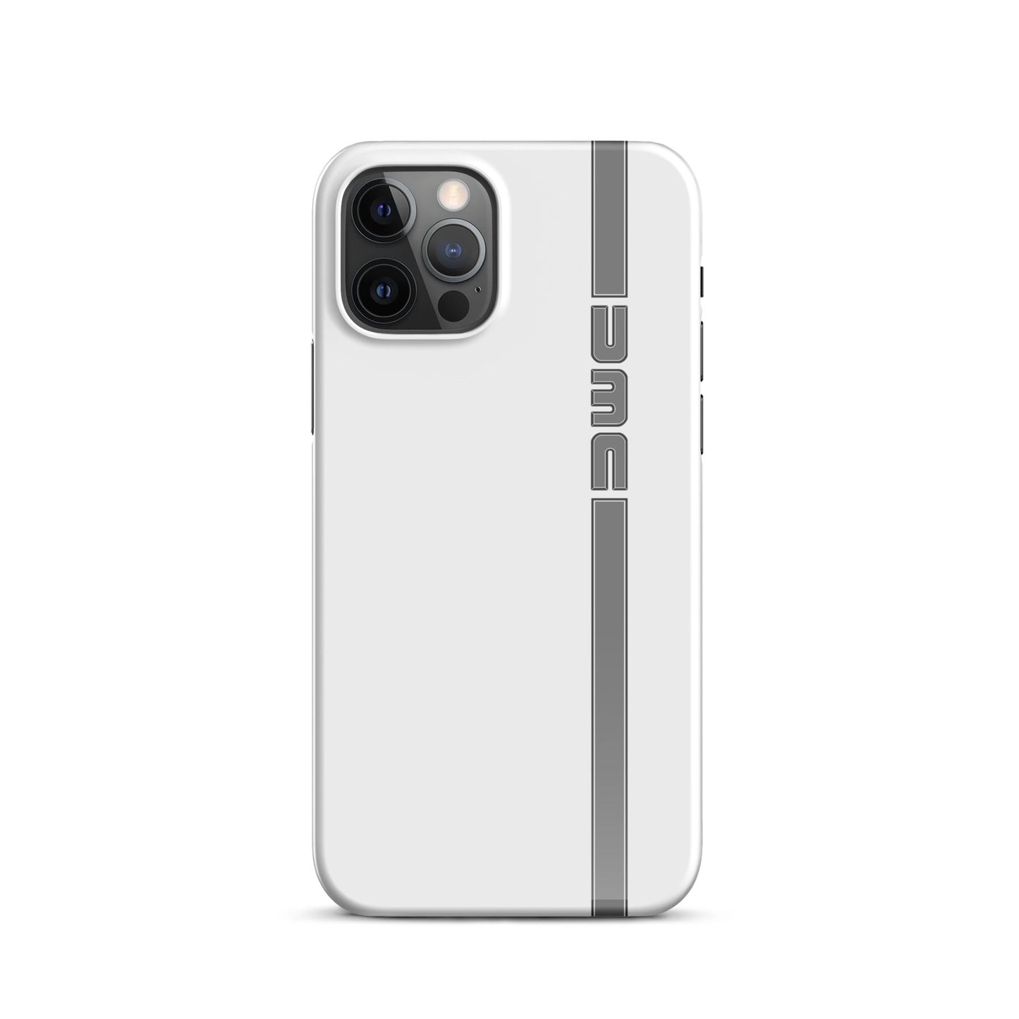 DMC Gray Stripe iPhone Case