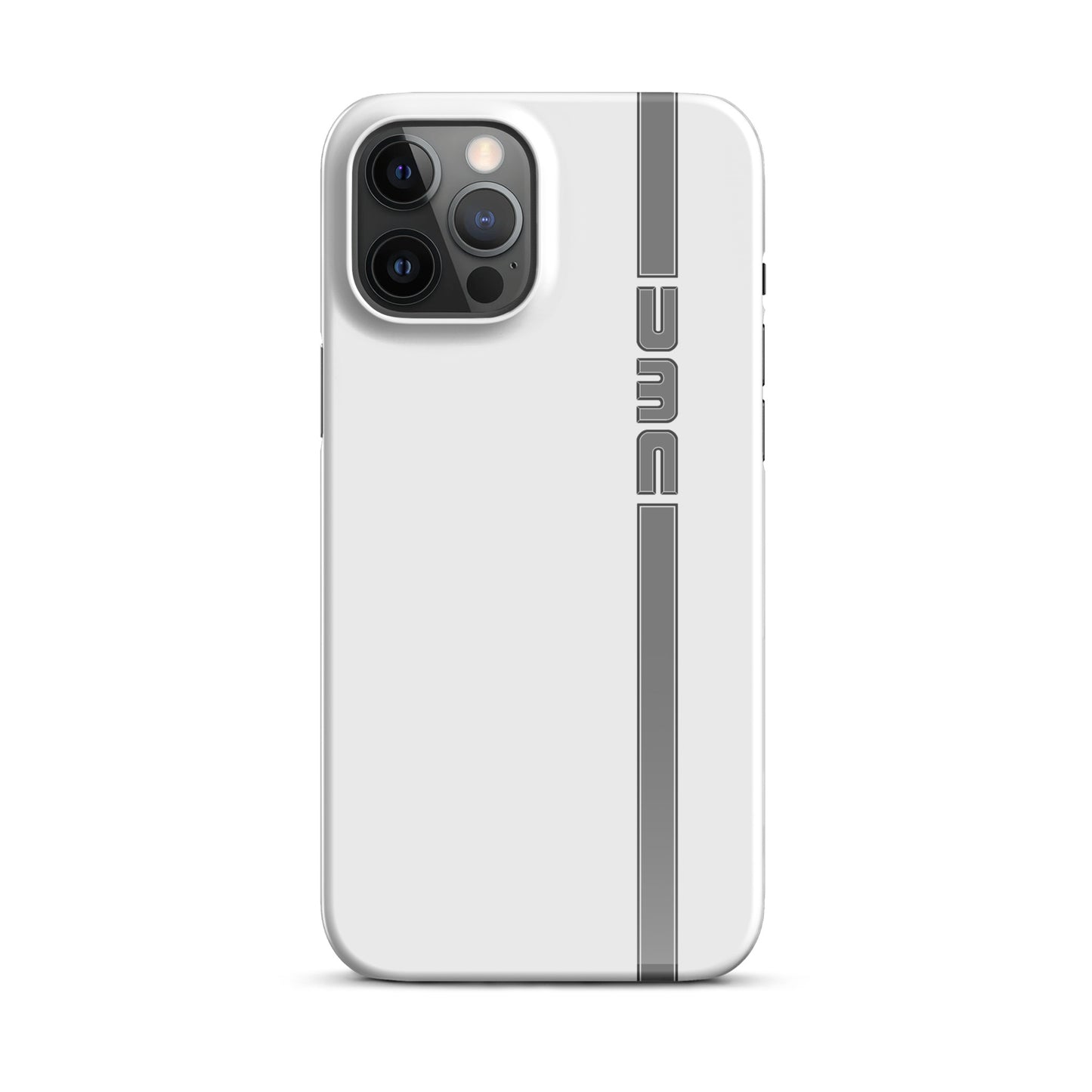 DMC Gray Stripe iPhone Case