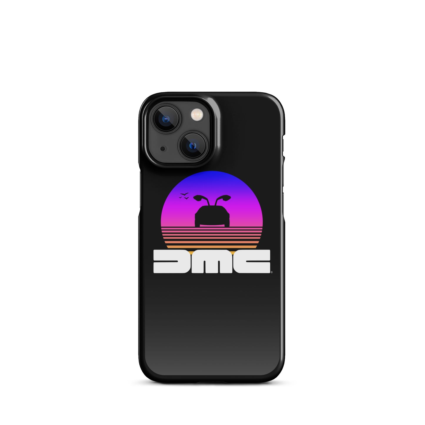 DeLorean Sunset iPhone Case