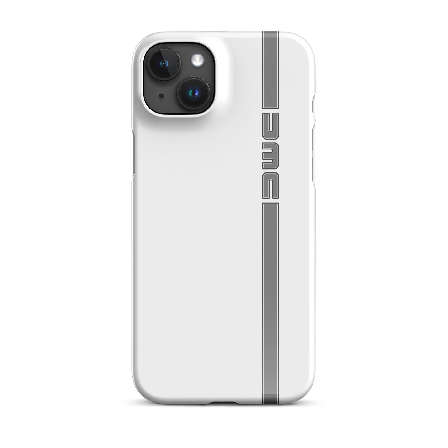 DMC Gray Stripe iPhone Case