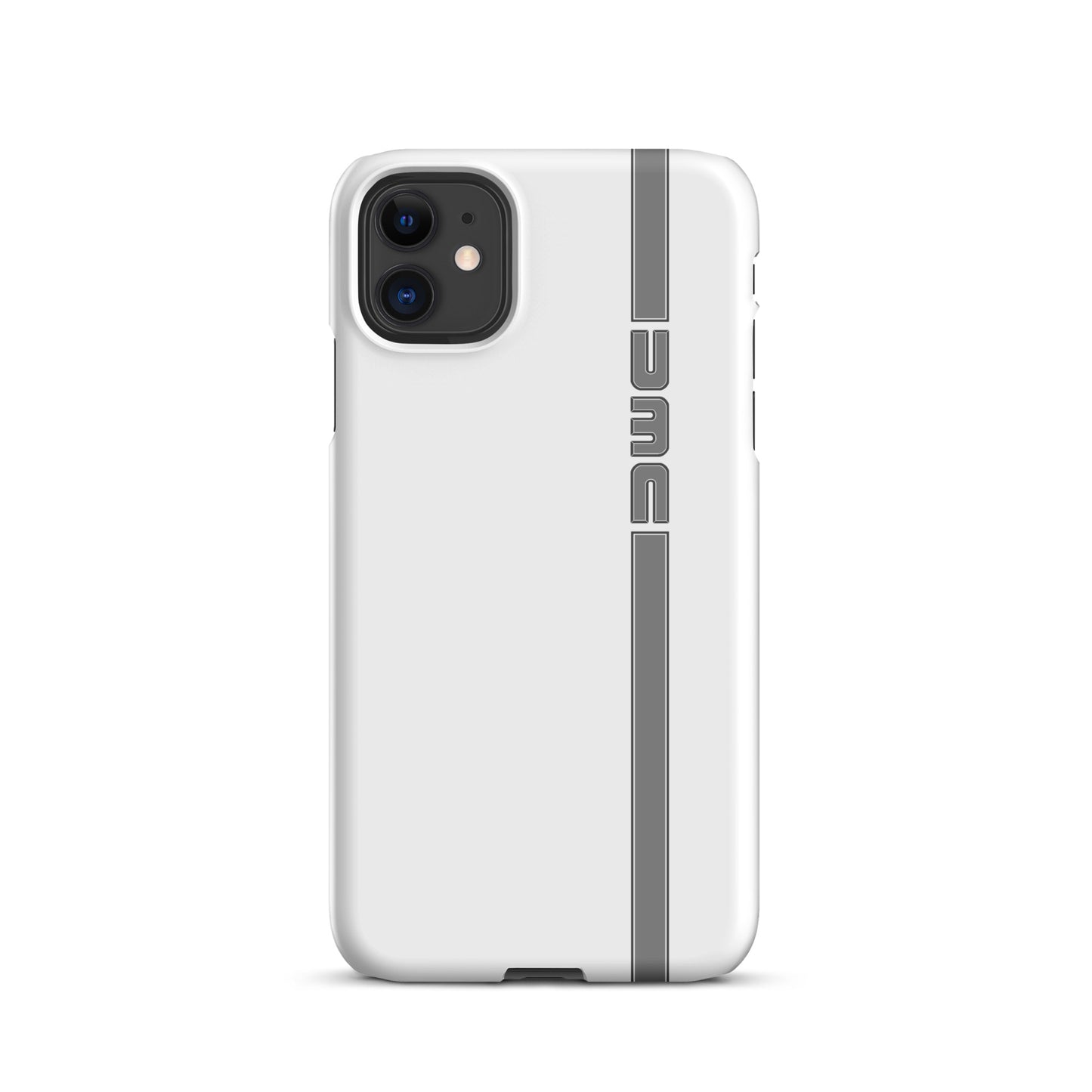 DMC Gray Stripe iPhone Case