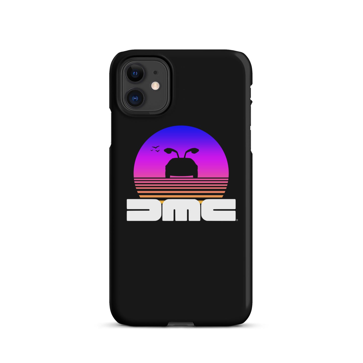 DeLorean Sunset iPhone Case