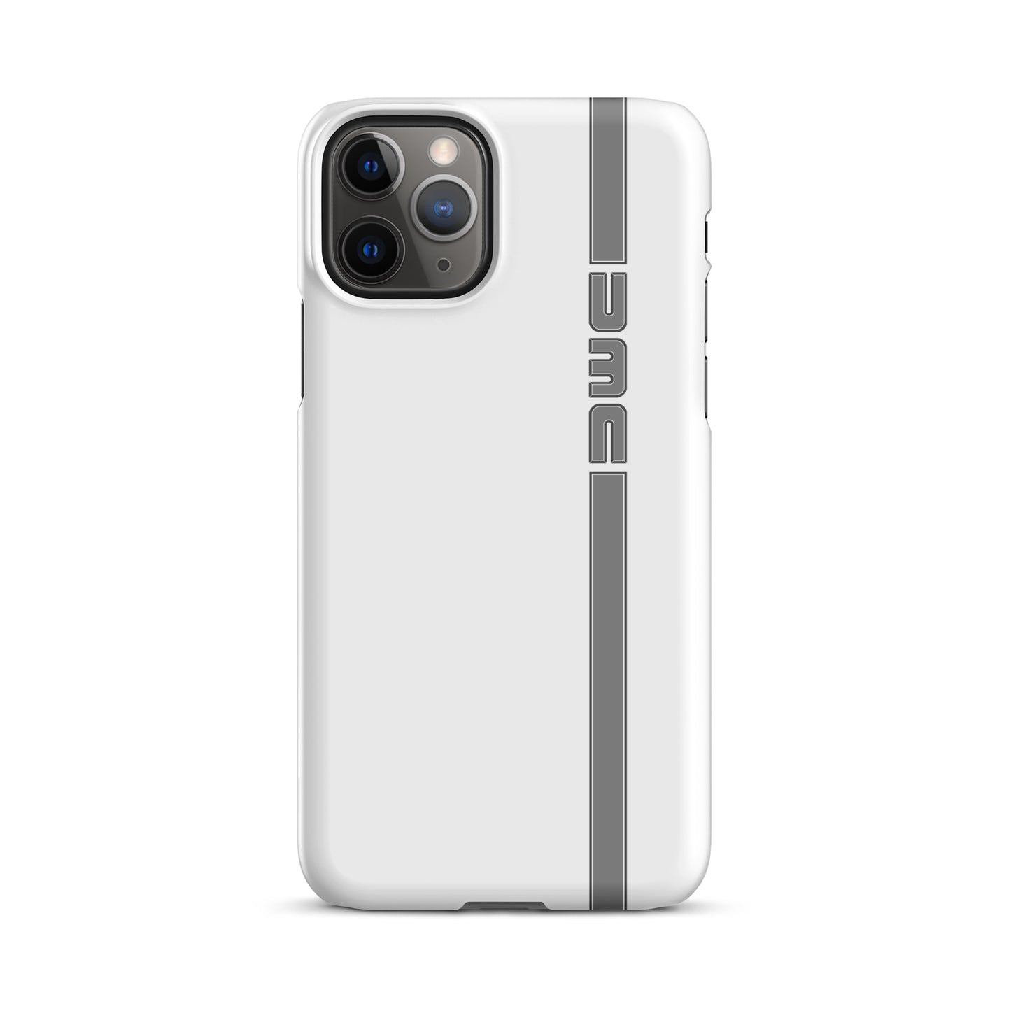 DMC Gray Stripe iPhone Case