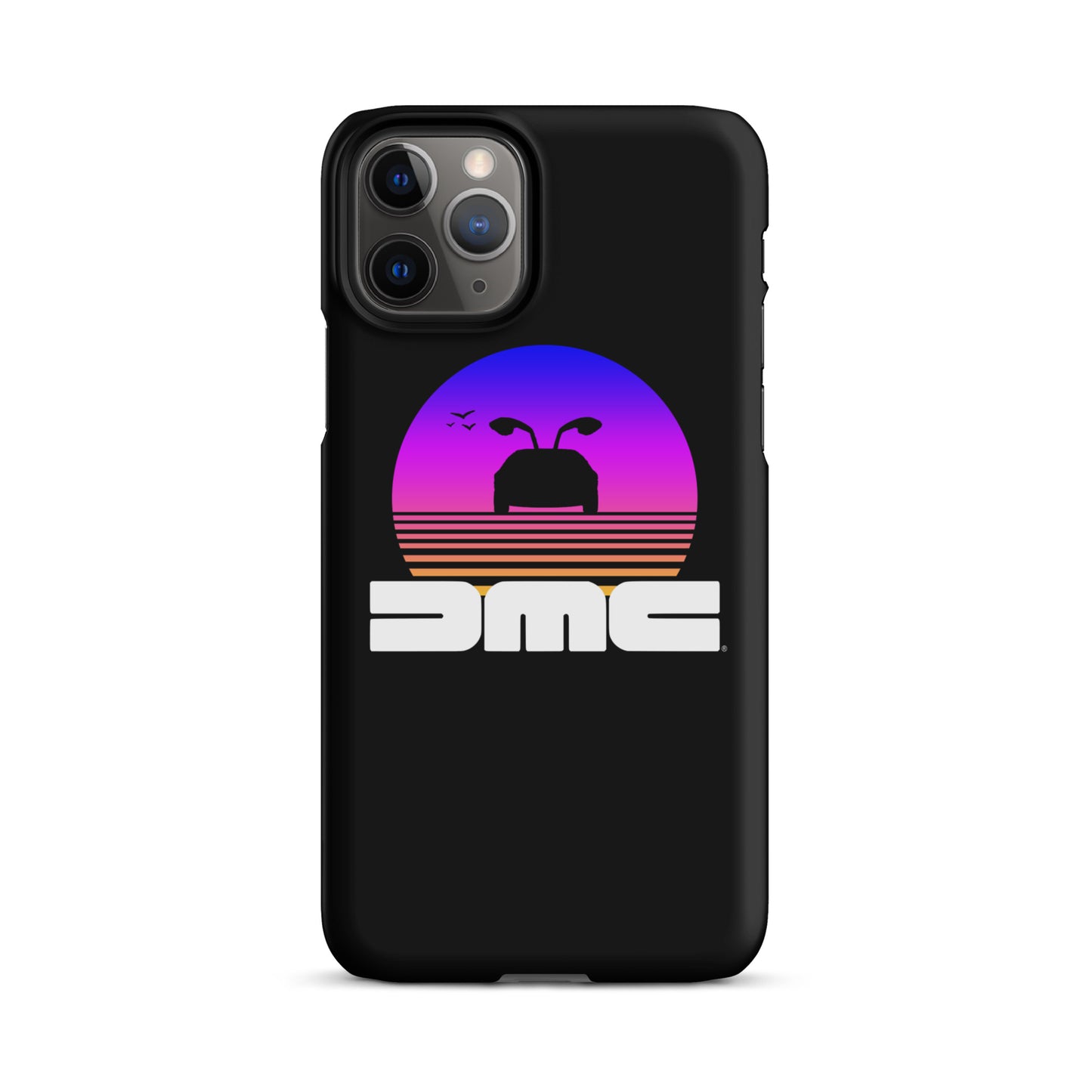DeLorean Sunset iPhone Case