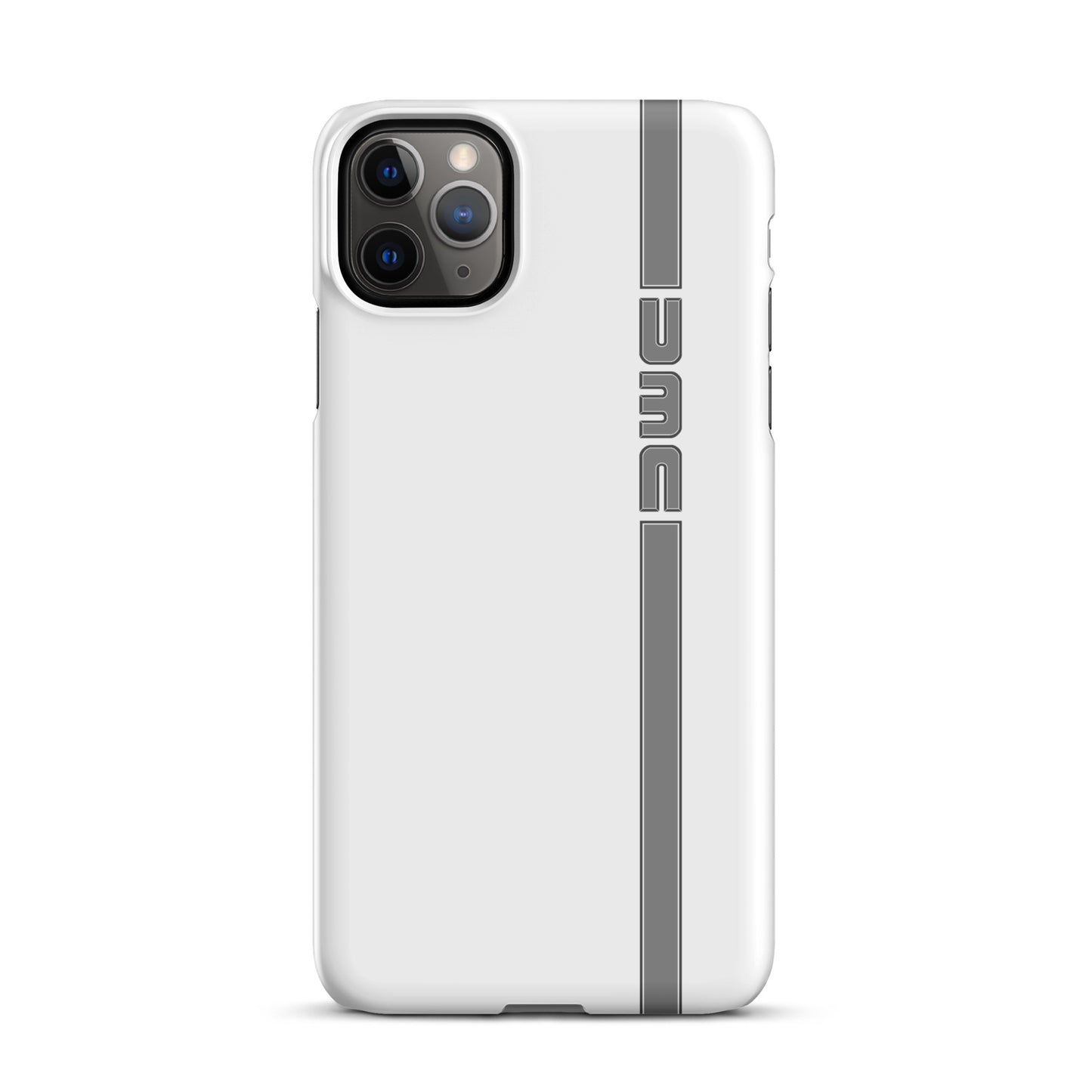 DMC Gray Stripe iPhone Case