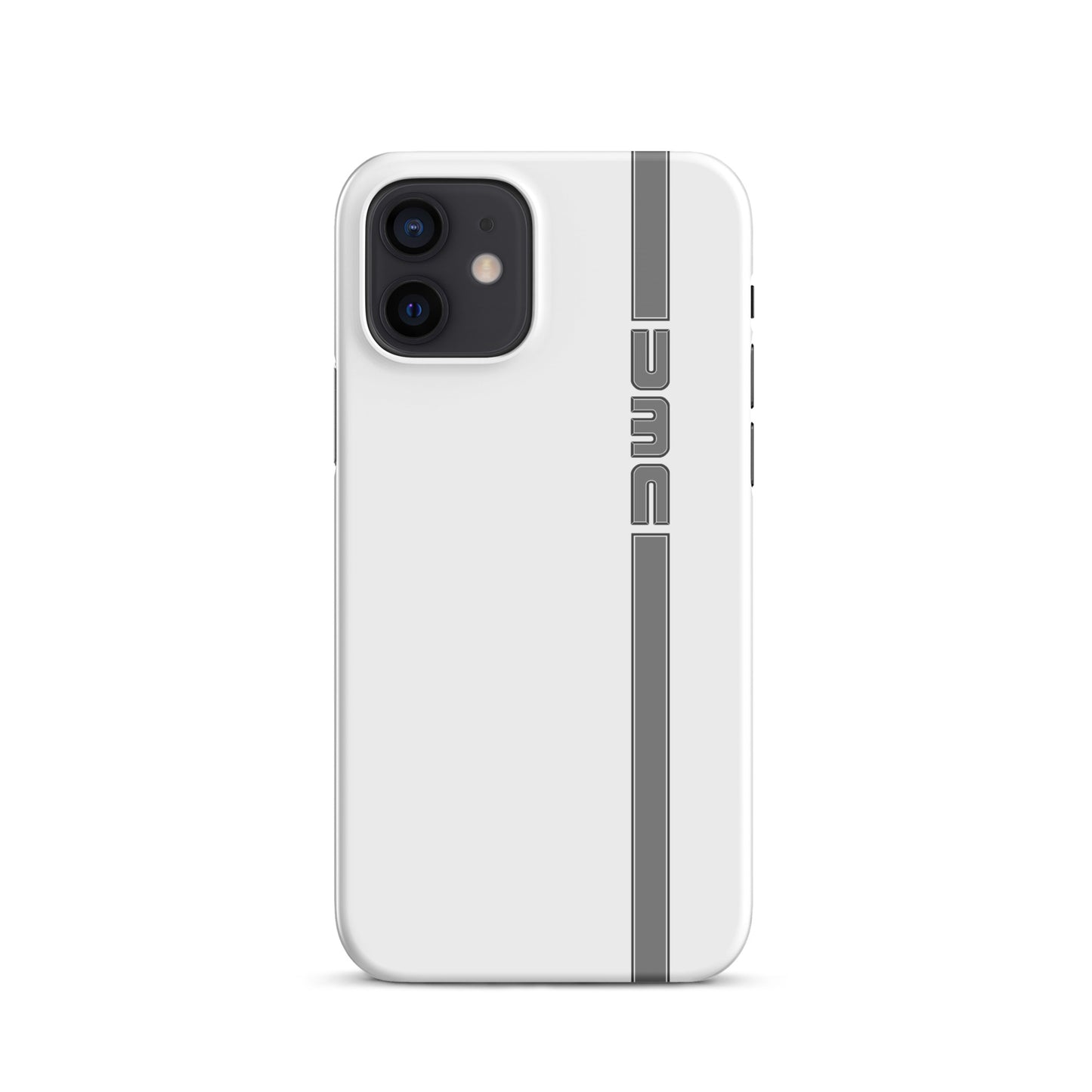 DMC Gray Stripe iPhone Case