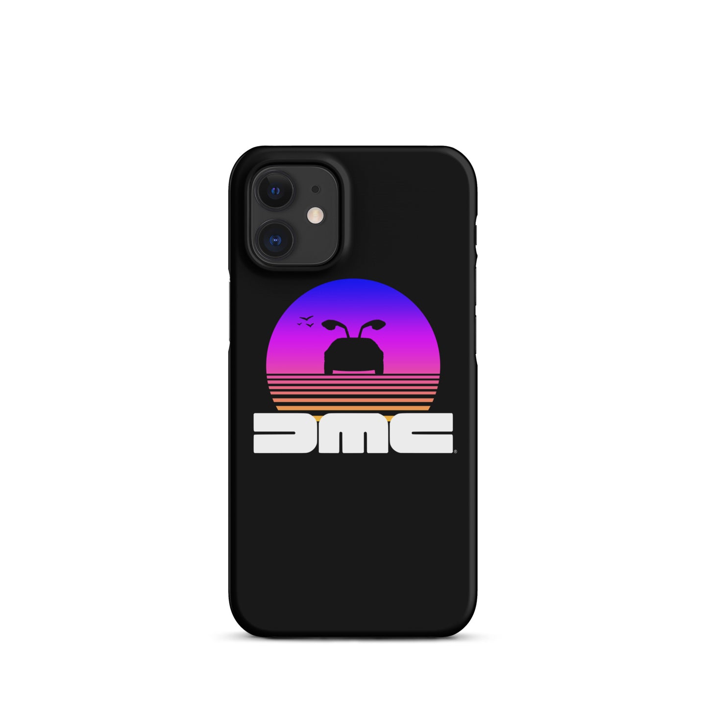 DeLorean Sunset iPhone Case