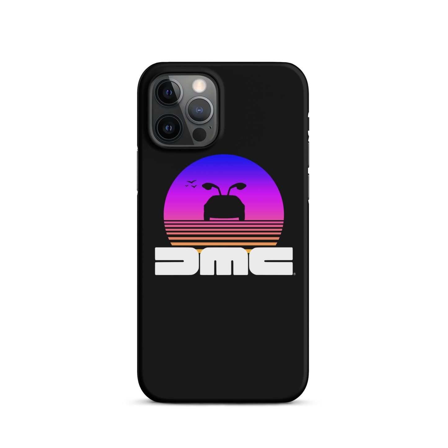 DeLorean Sunset iPhone Case