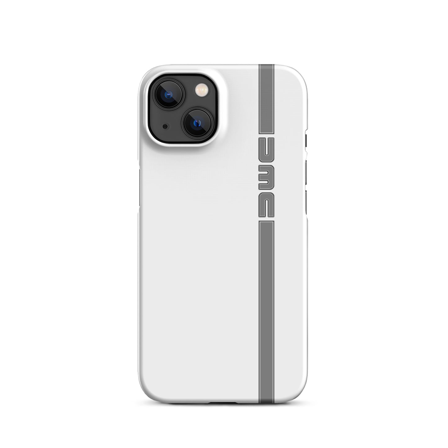 DMC Gray Stripe iPhone Case