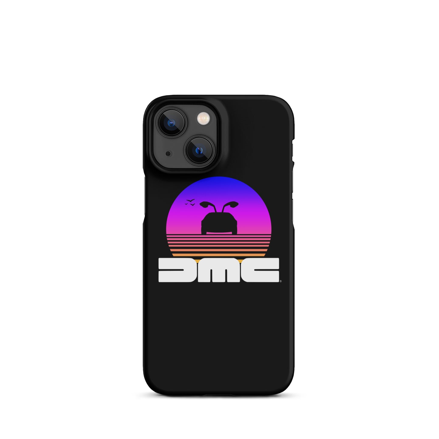 DeLorean Sunset iPhone Case