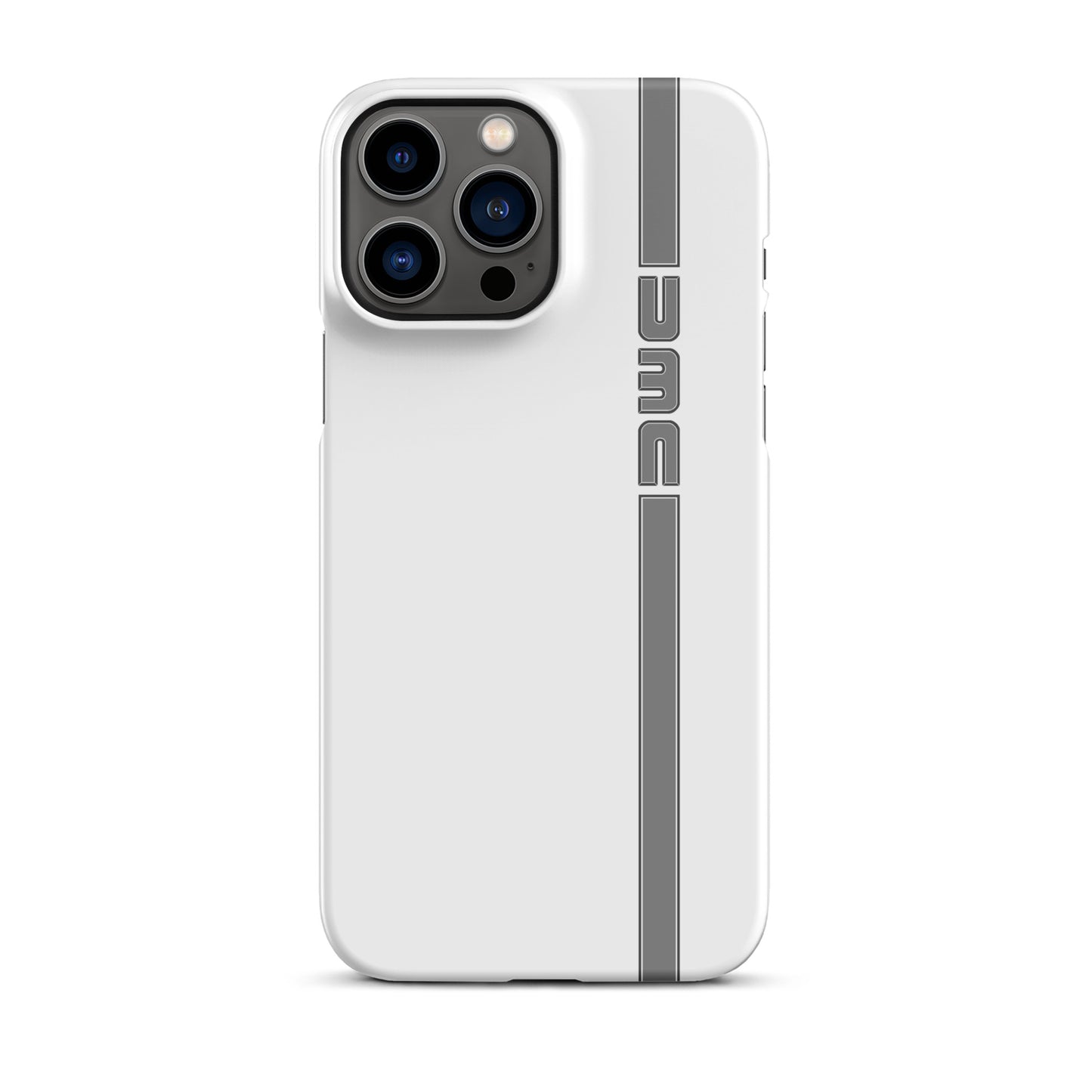 DMC Gray Stripe iPhone Case