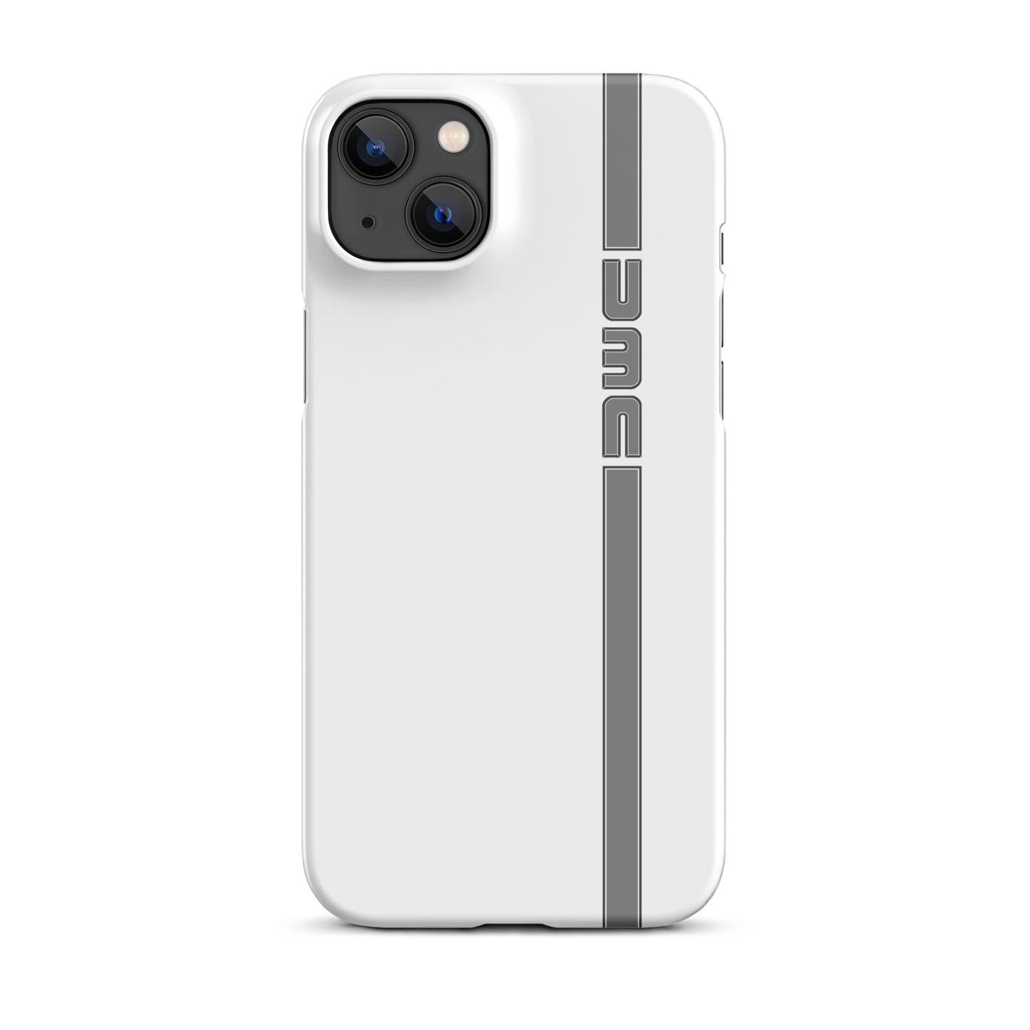 DMC Gray Stripe iPhone Case