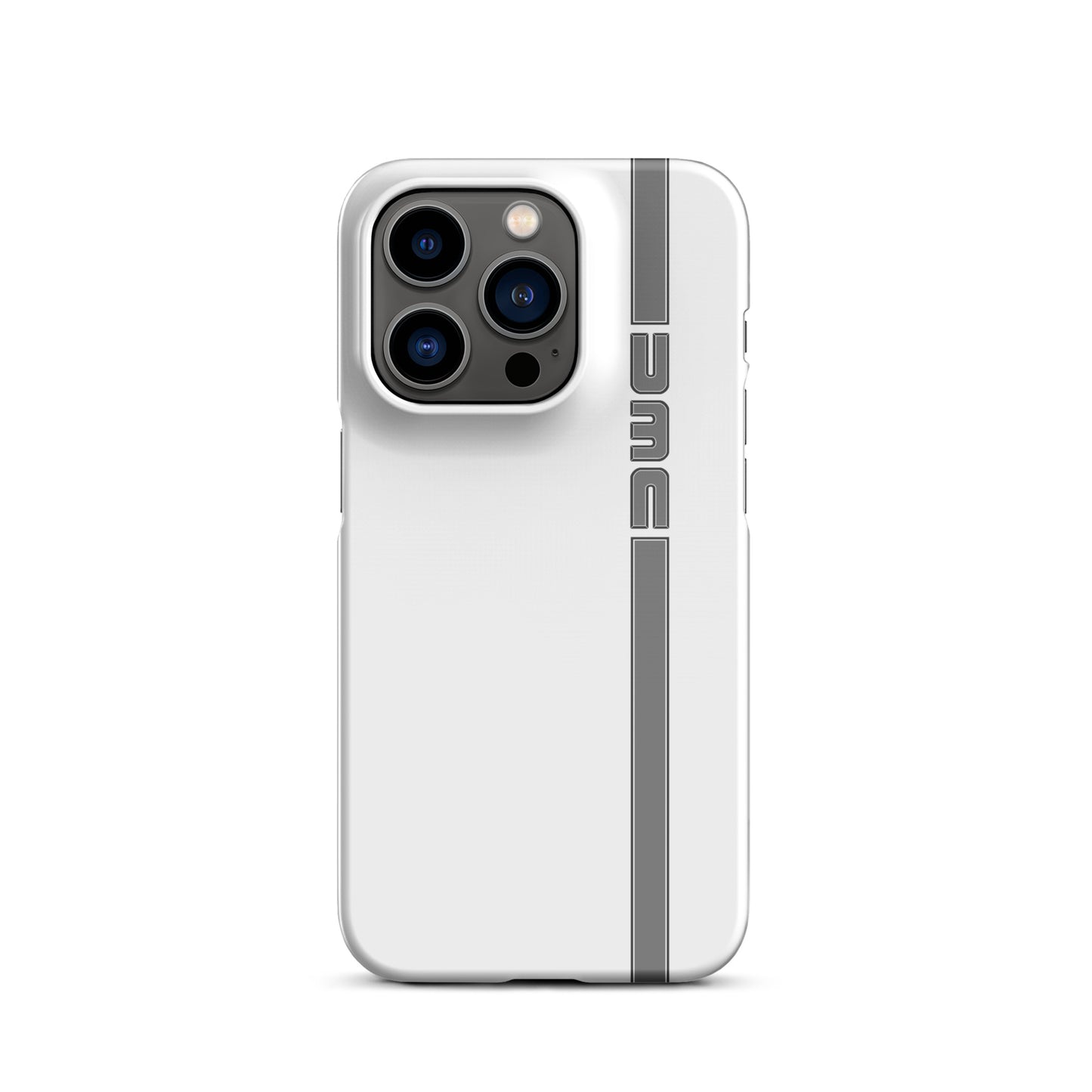 DMC Gray Stripe iPhone Case