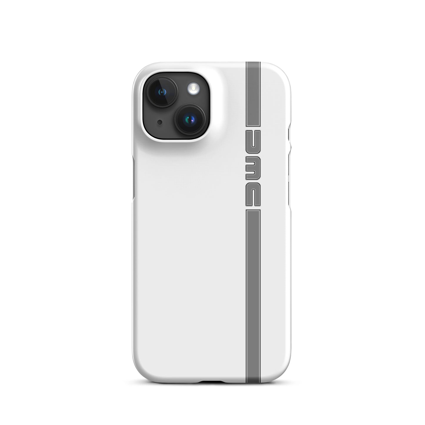 DMC Gray Stripe iPhone Case