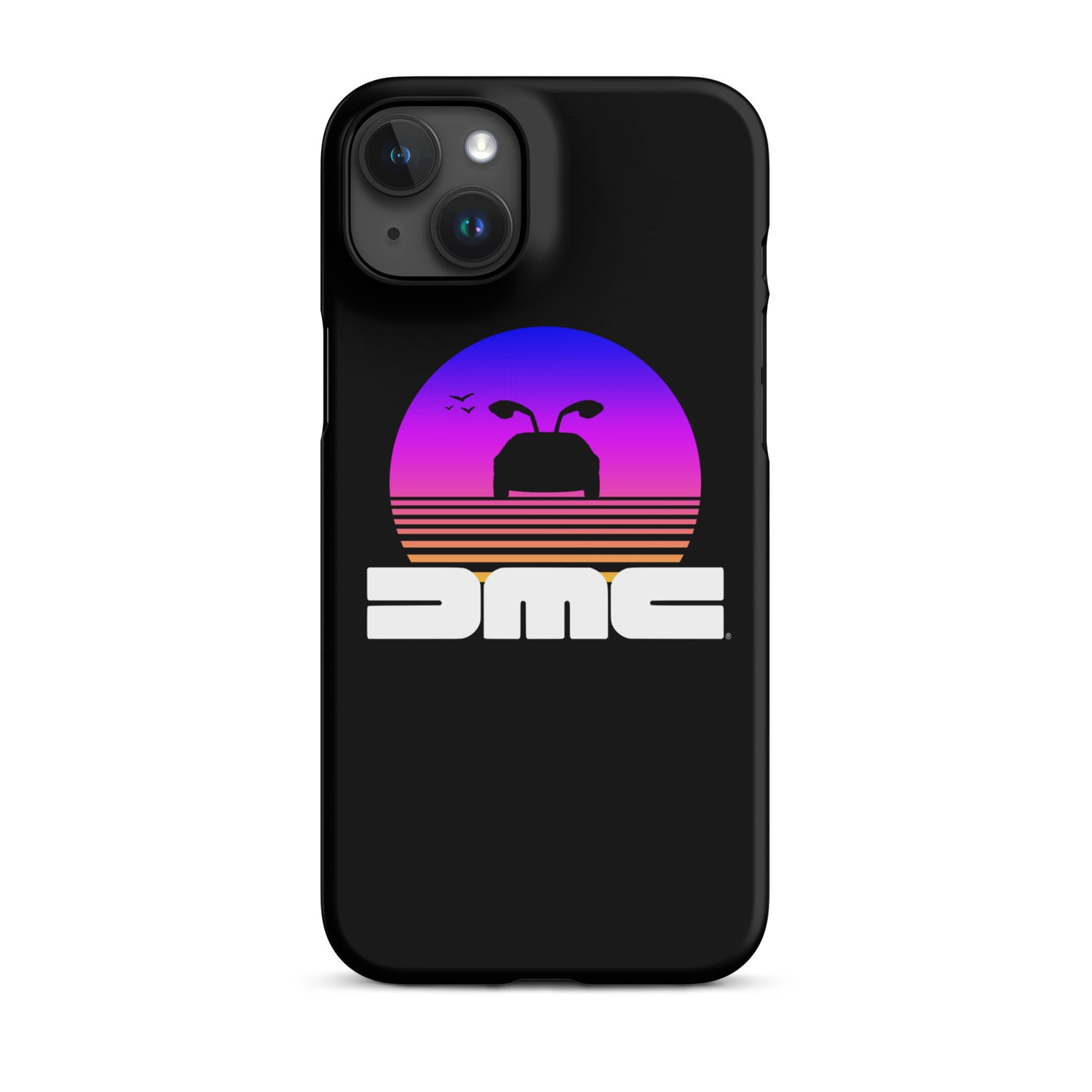DeLorean Sunset iPhone Case