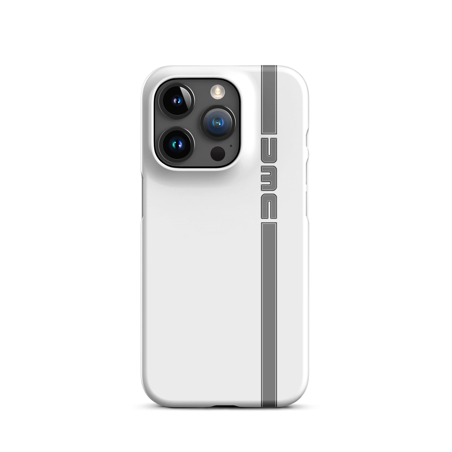 DMC Gray Stripe iPhone Case