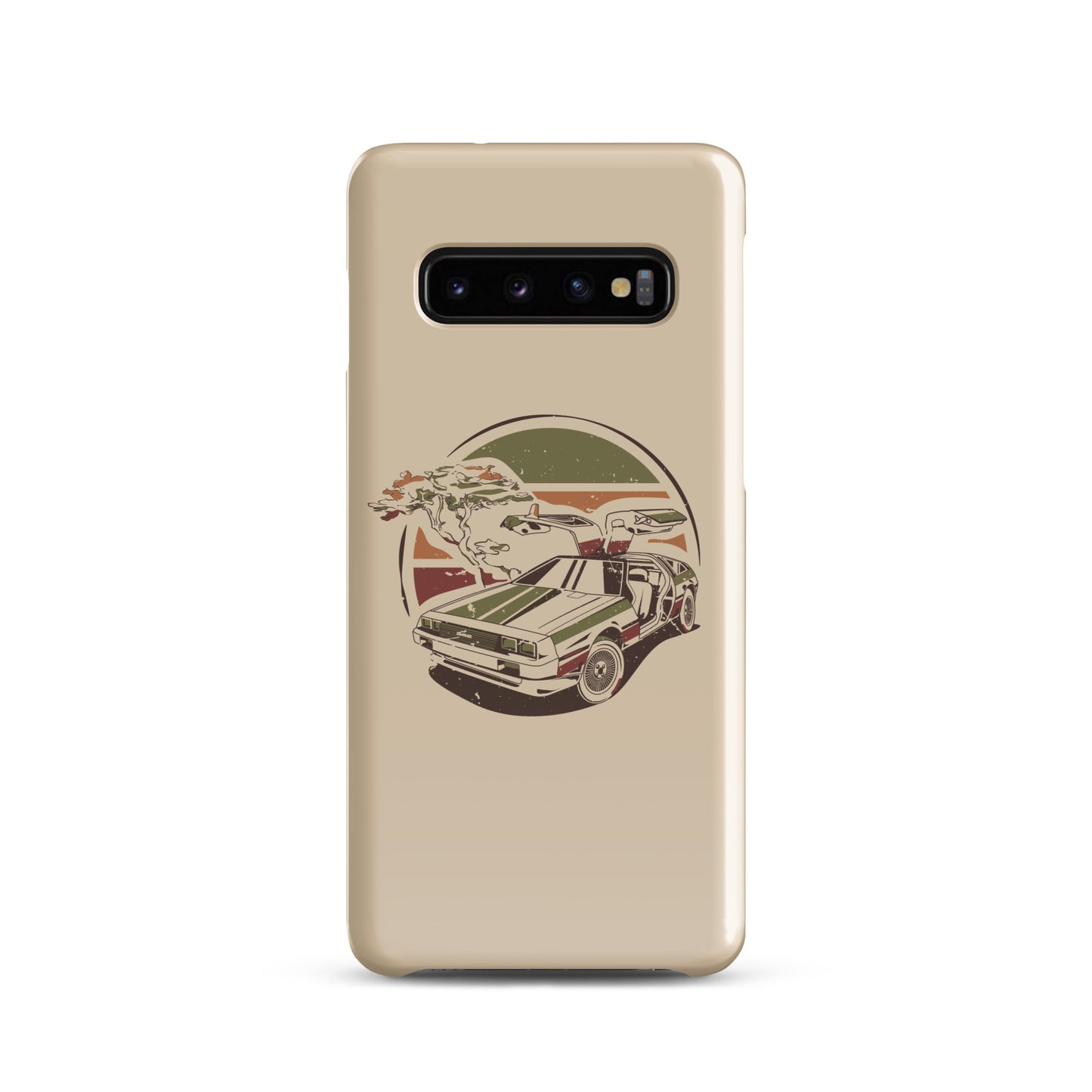 Stylized DeLorean Samsung Phone Case
