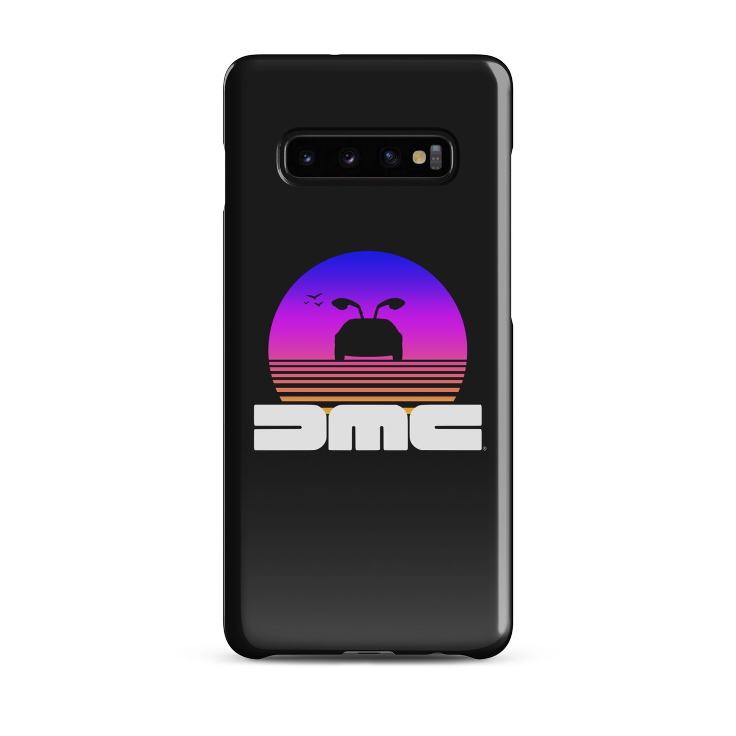 DeLorean Sunset Samsung Phone Case