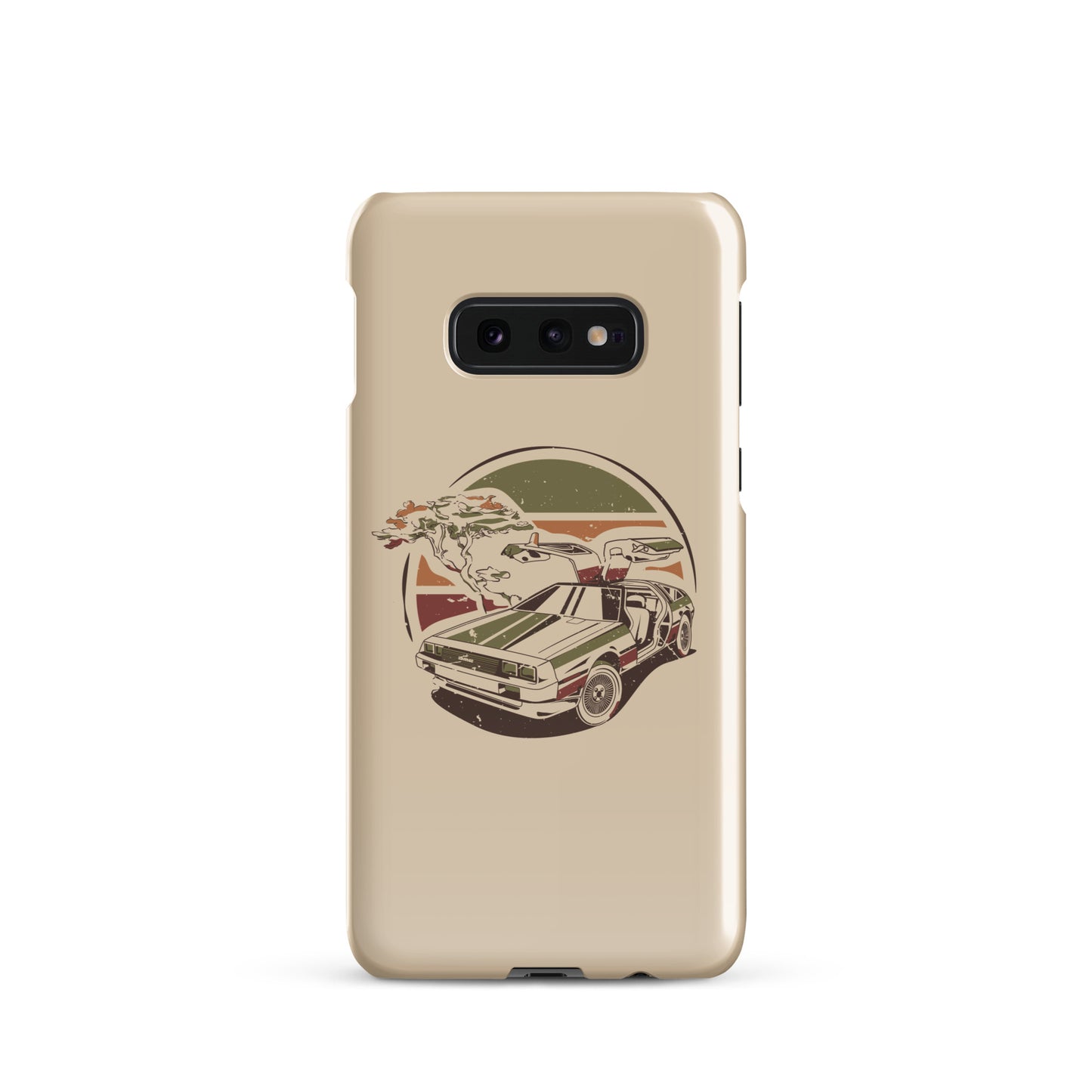 Stylized DeLorean Samsung Phone Case