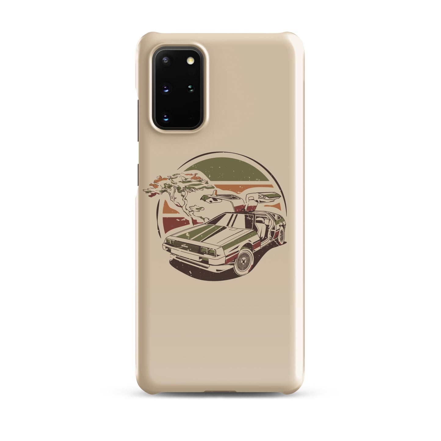 Stylized DeLorean Samsung Phone Case