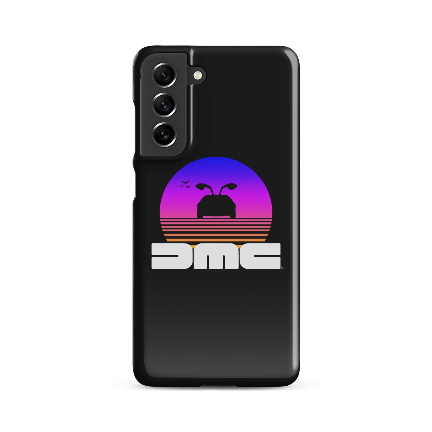 DeLorean Sunset Samsung Phone Case