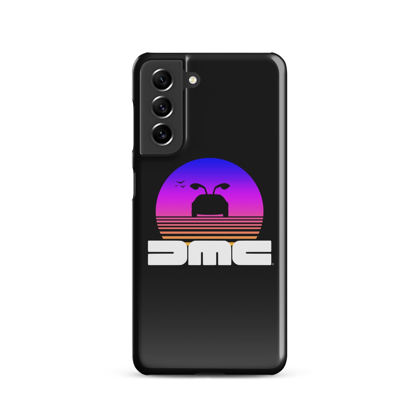 DeLorean Sunset Samsung Phone Case