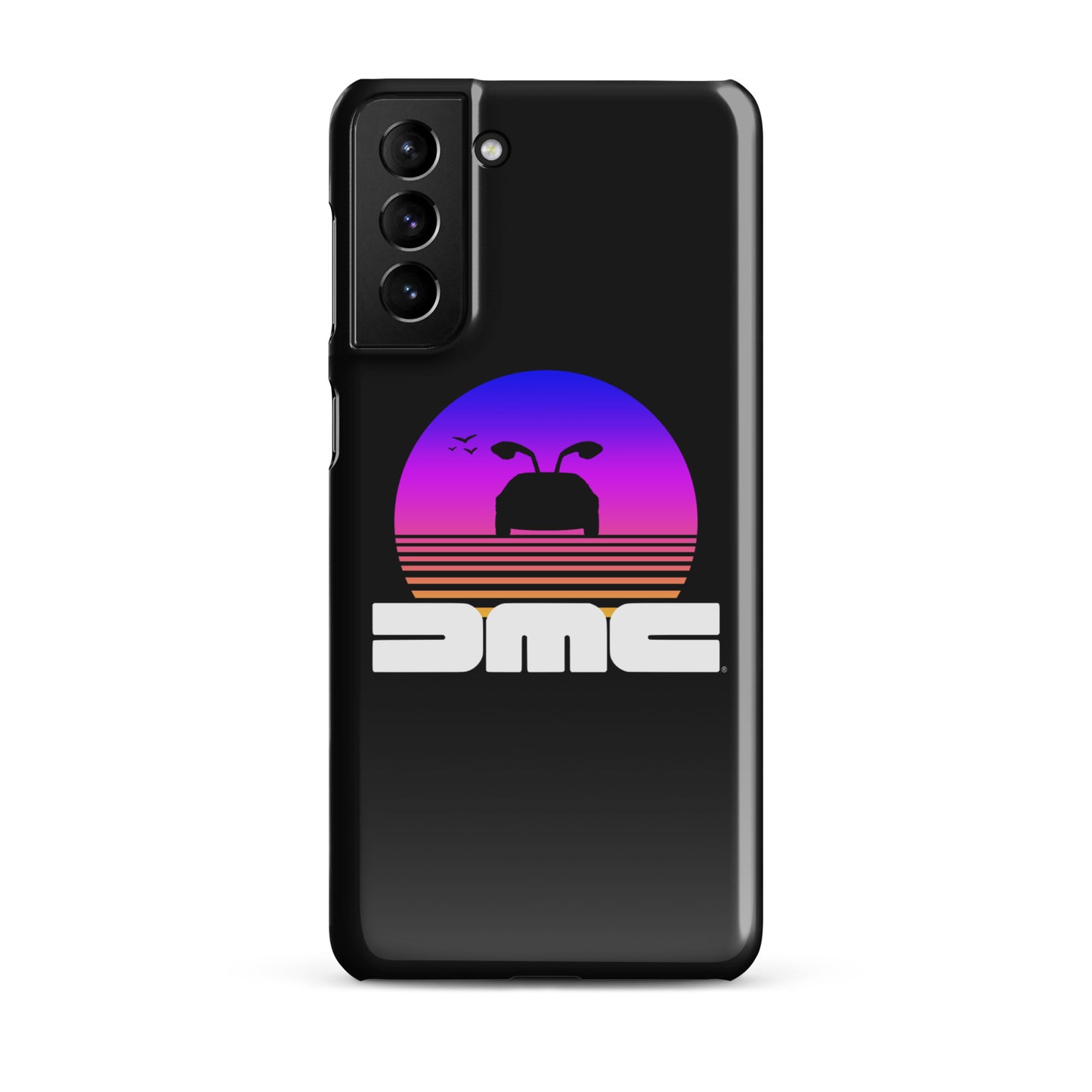 DeLorean Sunset Samsung Phone Case