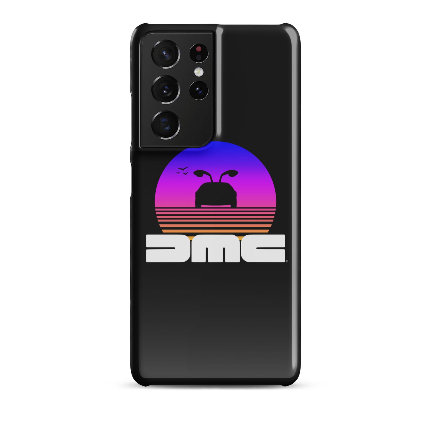 DeLorean Sunset Samsung Phone Case