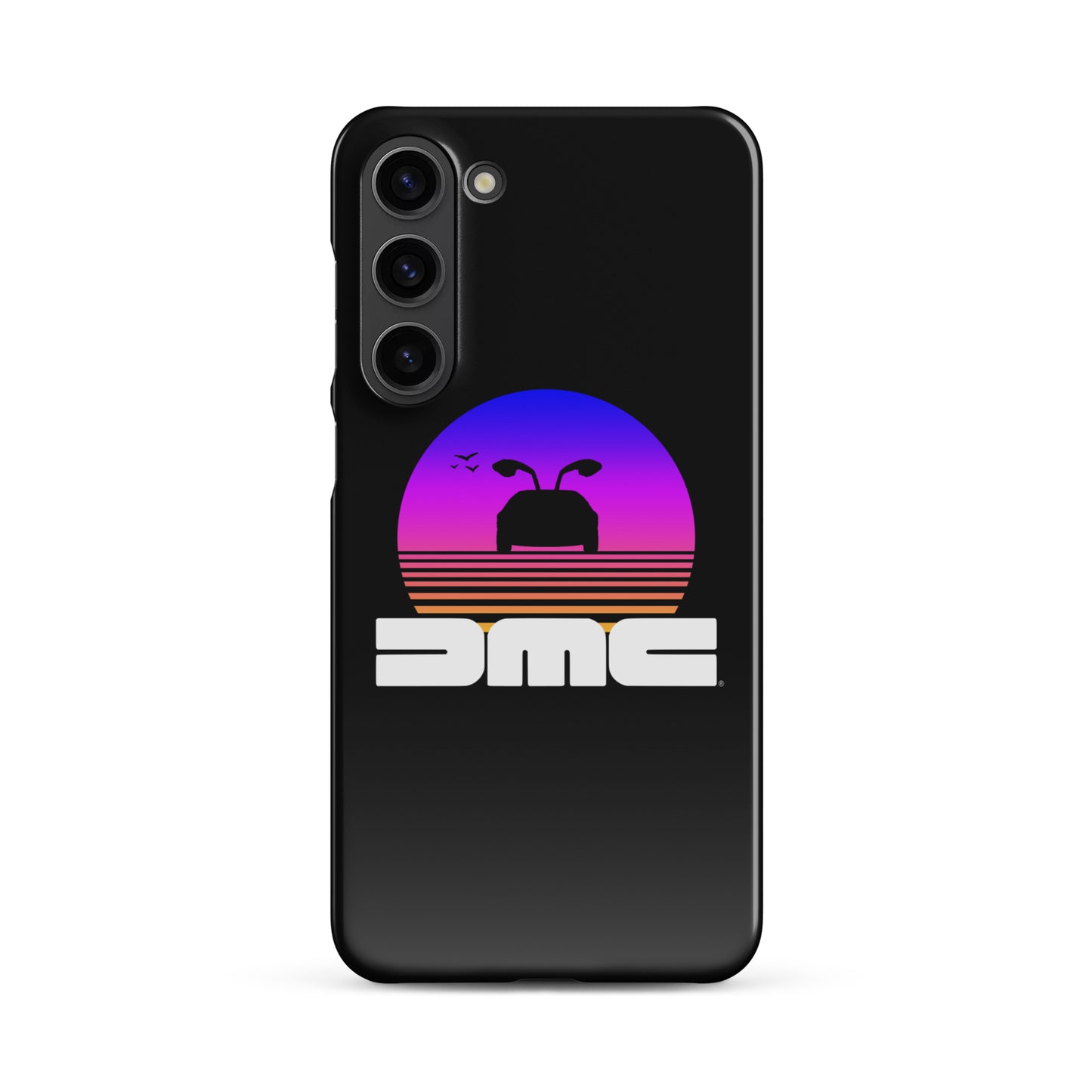 DeLorean Sunset Samsung Phone Case