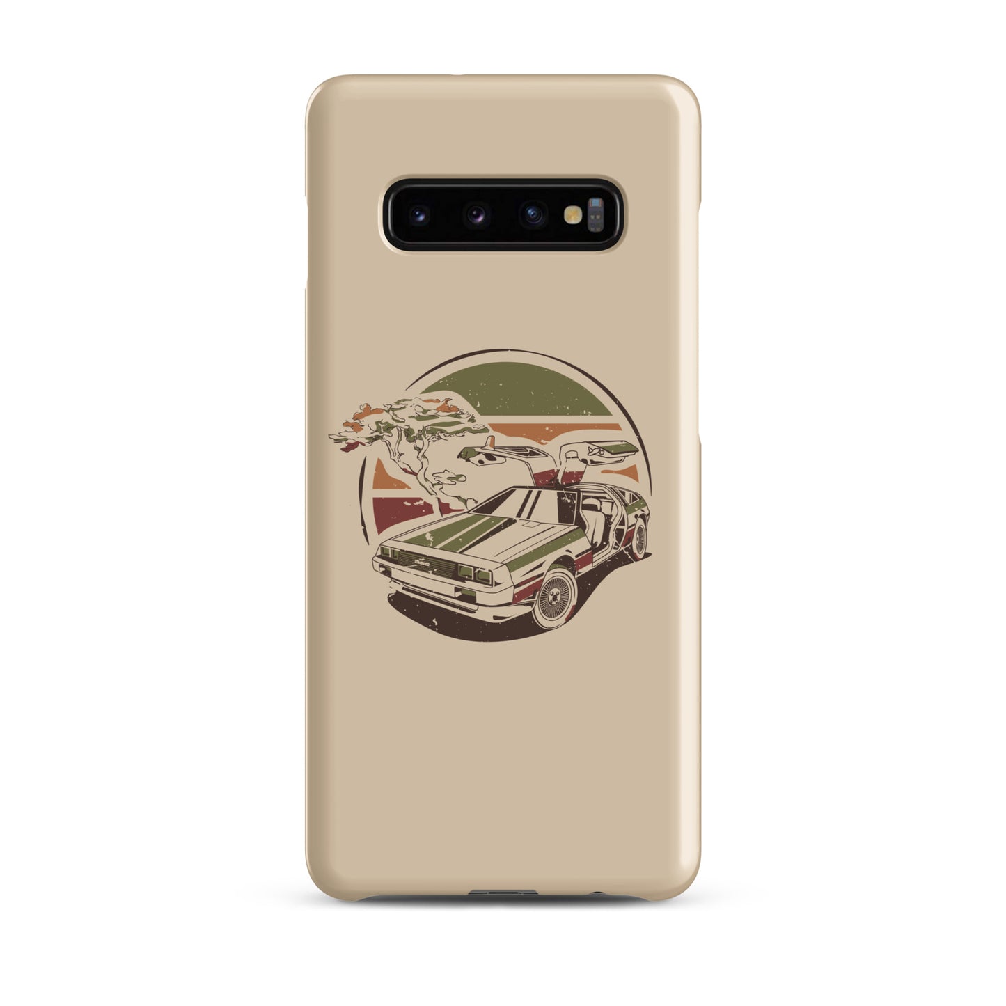 Stylized DeLorean Samsung Phone Case