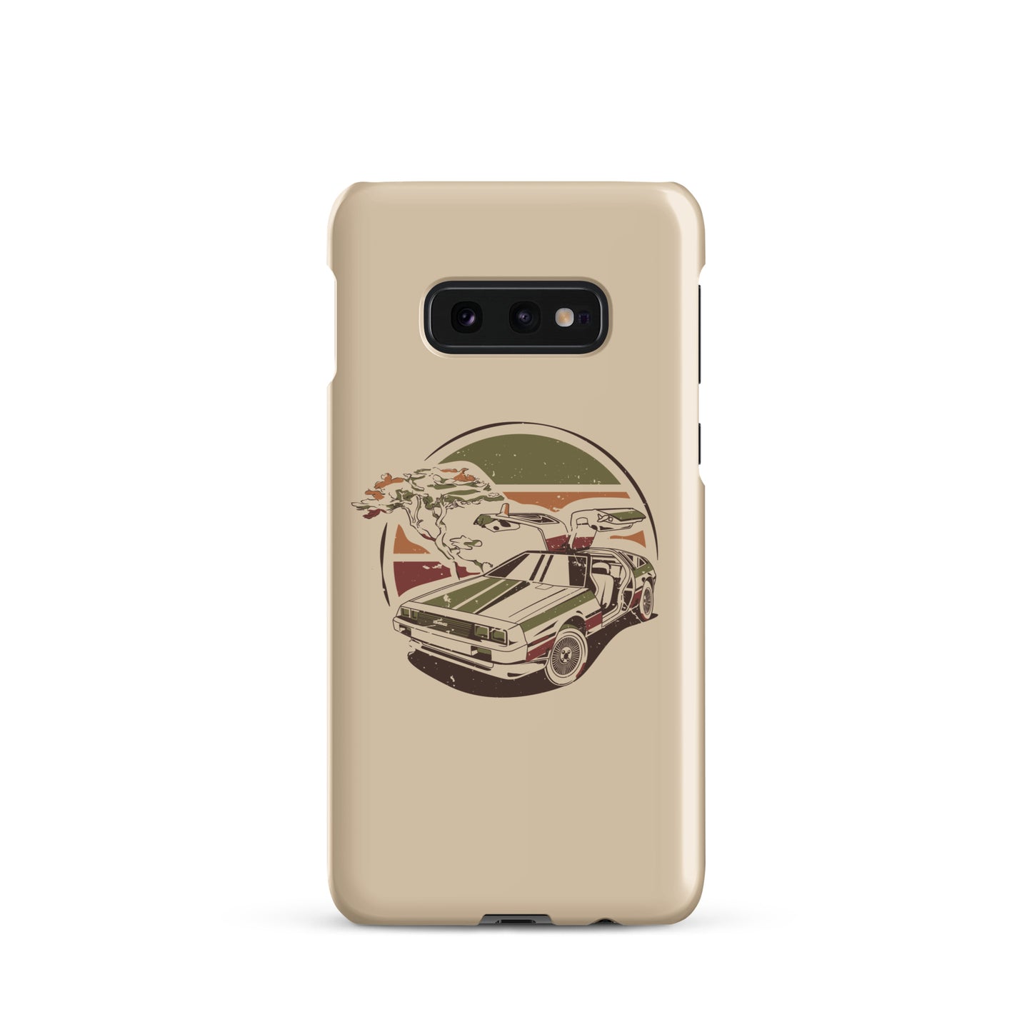 Stylized DeLorean Samsung Phone Case