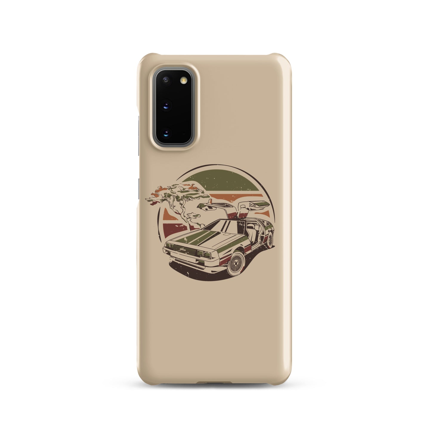 Stylized DeLorean Samsung Phone Case