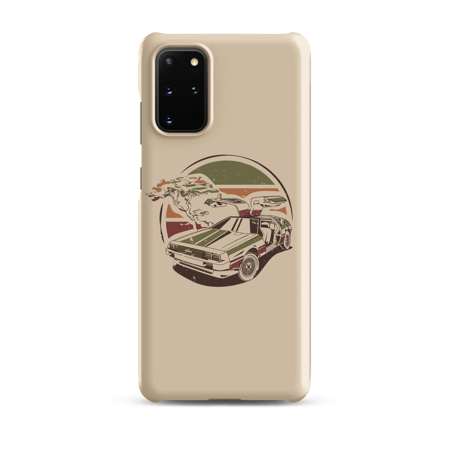 Stylized DeLorean Samsung Phone Case