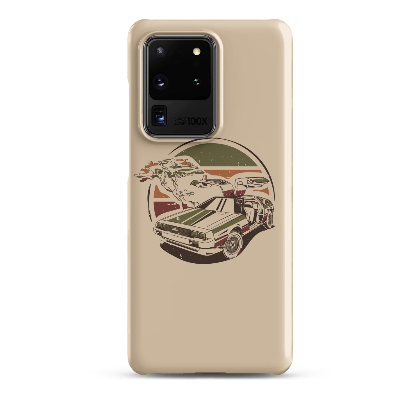 Stylized DeLorean Samsung Phone Case
