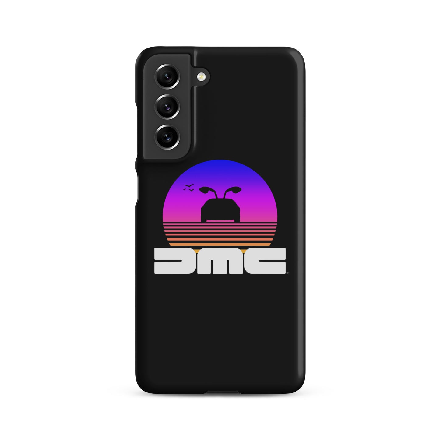 DeLorean Sunset Samsung Phone Case