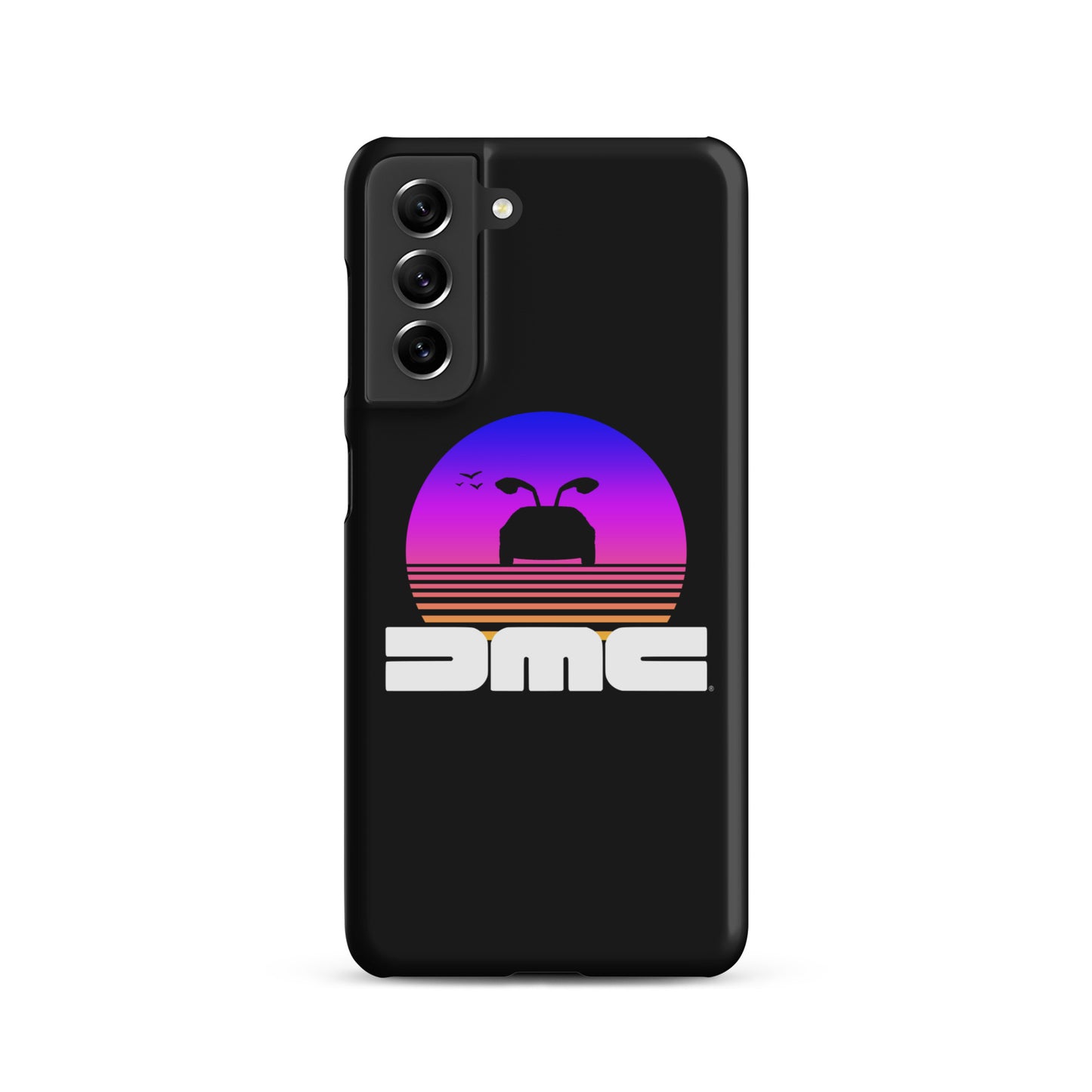 DeLorean Sunset Samsung Phone Case