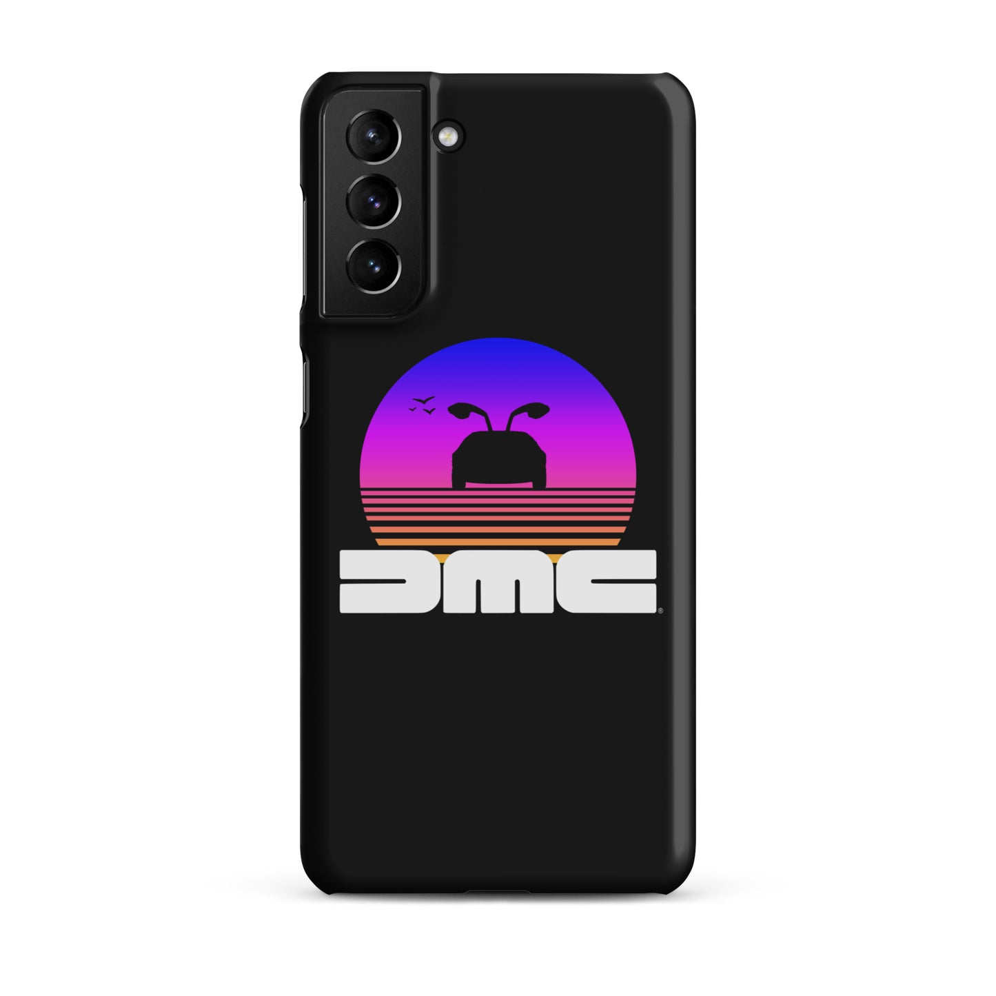 DeLorean Sunset Samsung Phone Case