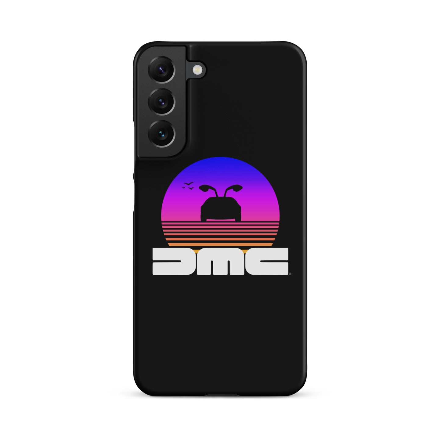 DeLorean Sunset Samsung Phone Case