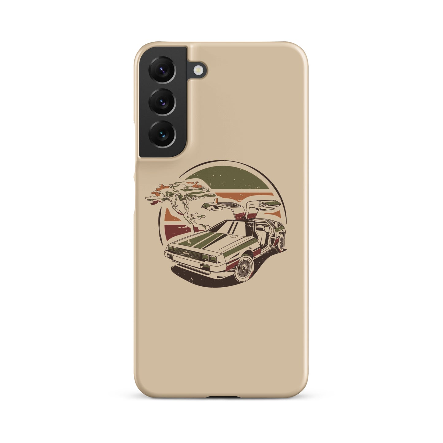 Stylized DeLorean Samsung Phone Case