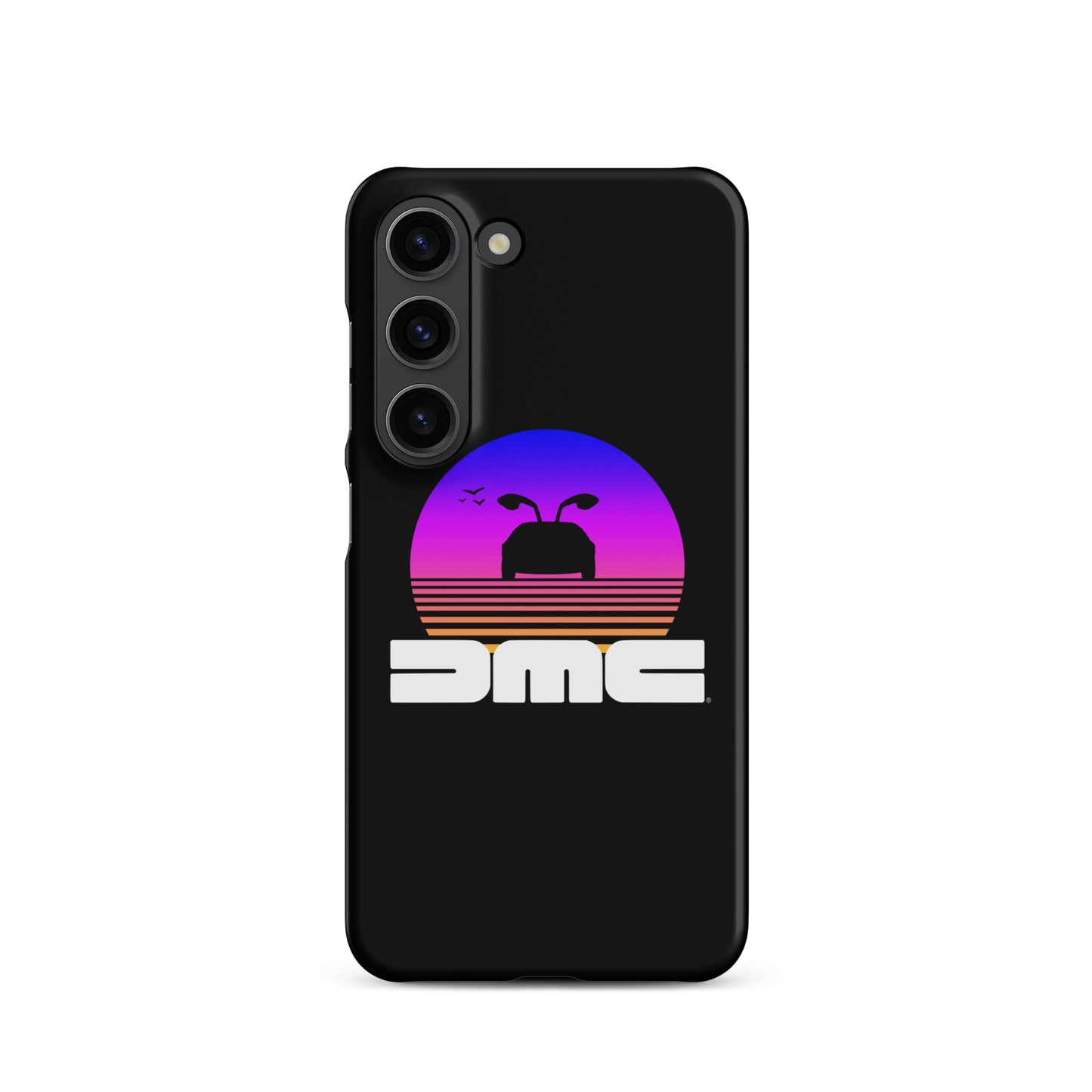 DeLorean Sunset Samsung Phone Case